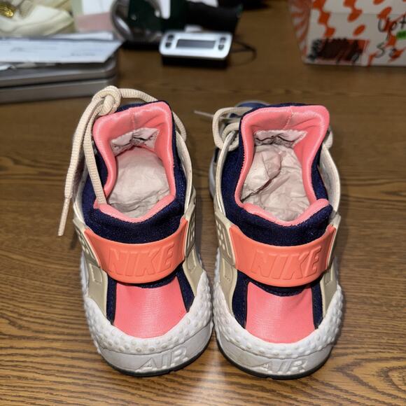 Size 8.5 - Nike Air Huarache Run Oatmeal W BS559 - Picture 3 of 5